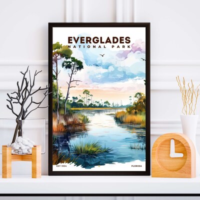Everglades National Park Poster, Travel Art, Office Poster, Home Decor | S8 - image5